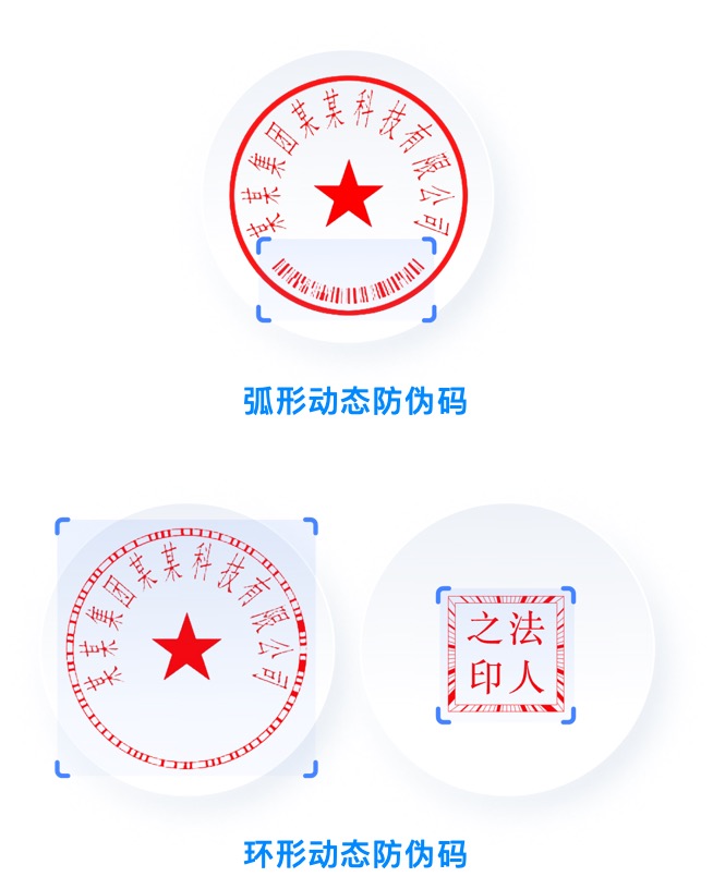 弧形动态防伪码，环形动态防伪码