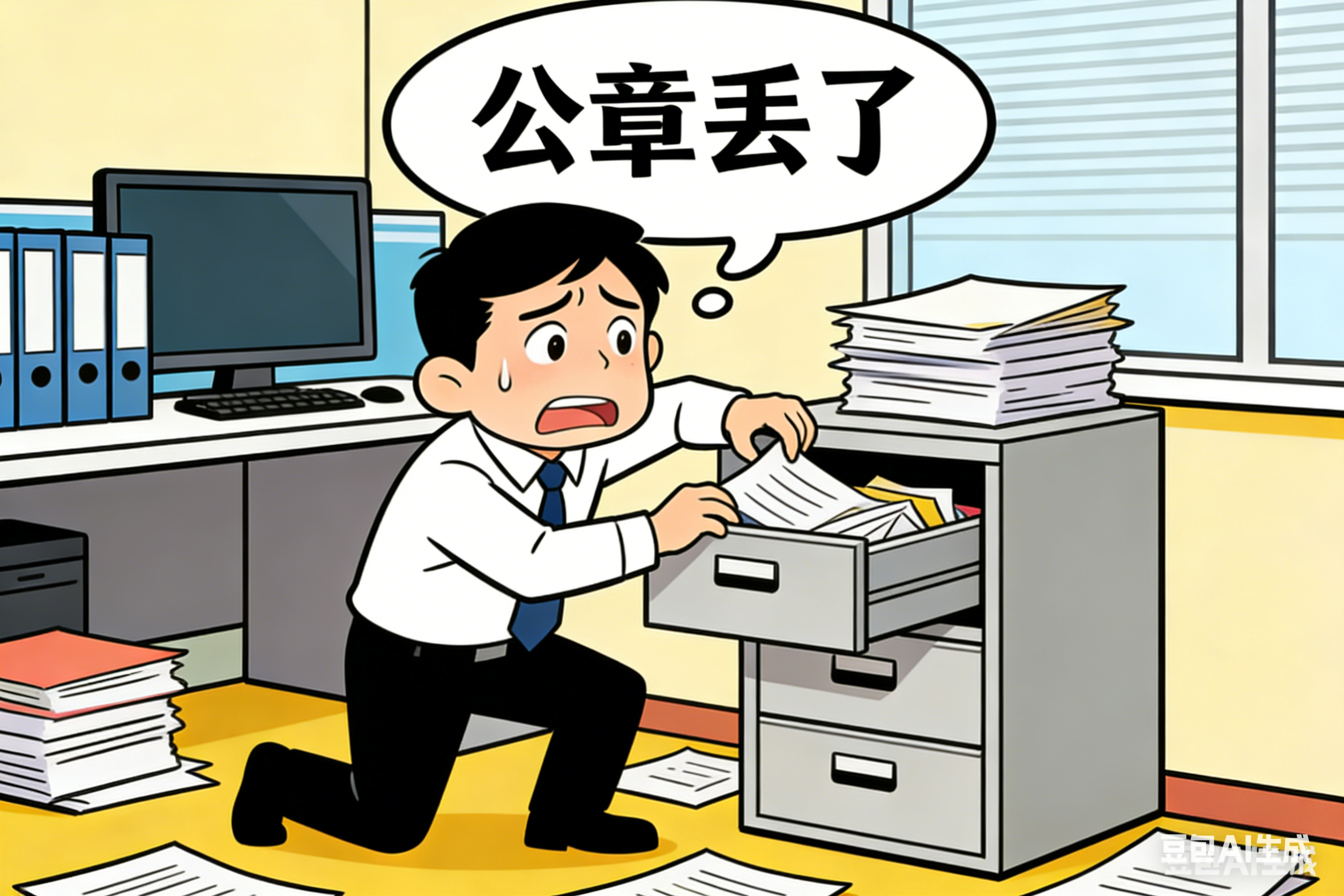 公章丢失怎么办？这几步操作要牢记